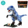 Jurassic Dino World Building Blocks T-Rex Dinosaurs Park Figures Diy Assemble Model Toys Kids Gifts For Display