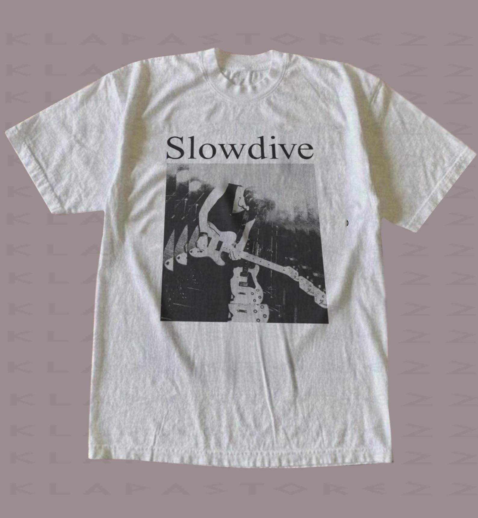 Slowdive Graphic Tee, Shoegaze Indie Band Shirt,Unisex Tee 4XL