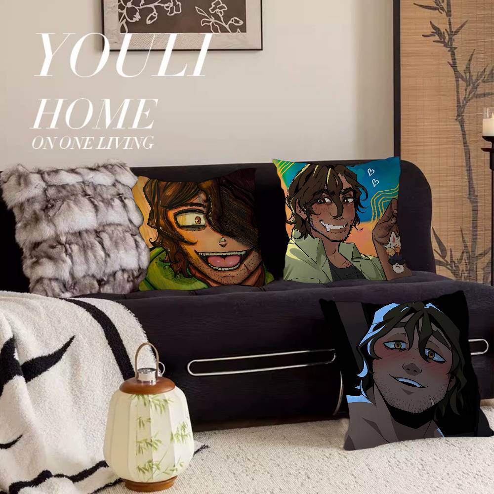 YKMET Strade Pillow Anime Pillow Sofa Bed Head Pillow Cover Cushion Cover X Cm Fashion