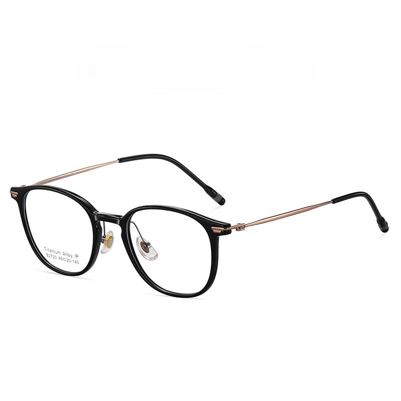 Korean Fashion Flexible Light Optical Glasses Plain TR90 Glasses Can Be Equipped with A Flat Lens.