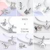 Woman Retro Copper Animal Tree Of Life Charms Beads Loveheart Fit Original Pendant Bracelet Diy Jewelry Making Gift