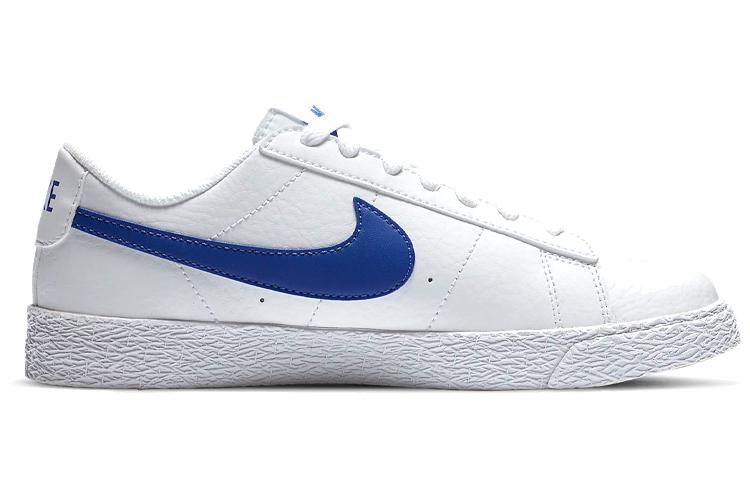 Nike Blazer Low White Astronomy Blue GS CZ7576-100