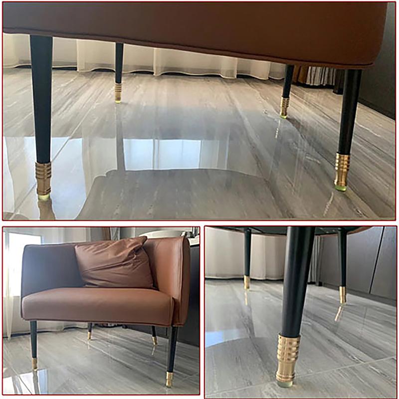 1ks 10/16/18/20/25 Mosazná koncovka hole s protiskluzovou gumovou podložkou pro turistickou hůl, nohu židle, náhrada nožiček