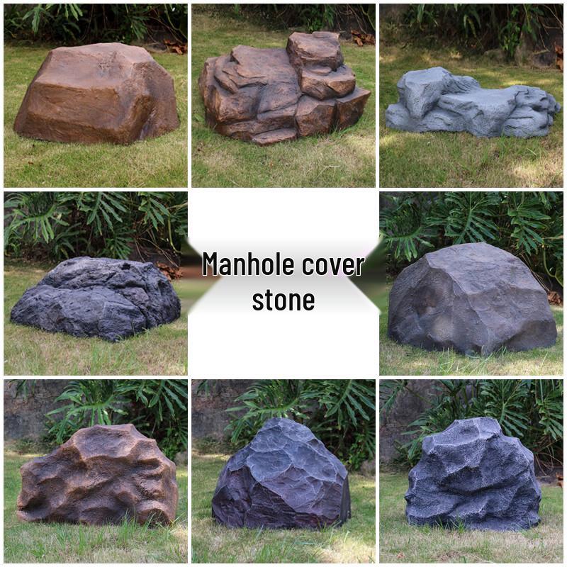 Fiberglass Decorative Stone Manhole Cover
