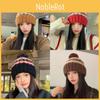 Hat Women Knit Acrylic Material Breathable Windproof Winter Fashionable Autumn