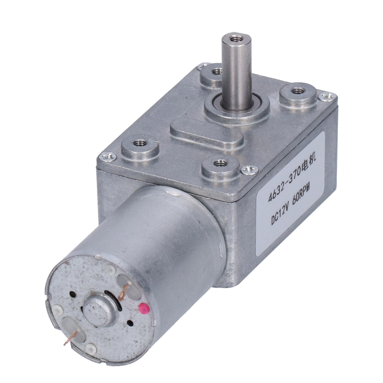 

Турбінний черв ячний двигун Турбо редуктор Вал редуктора Обладнання 60 об/хв DC12V 4632370