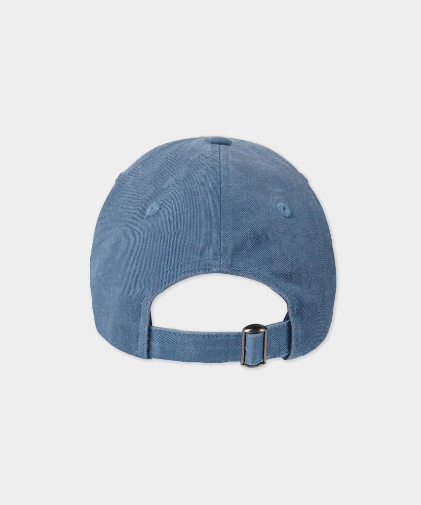 BIRBANTE Garment-Dyed Ball Cap - Washed Blue