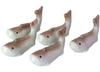Set of 5 Yamakame Chopstick Rests with Carp Design Gift Made In Chopstick Rest (Yama-Kame) Kiyomizu-yaki [Gift Present, Boxed] Japan,