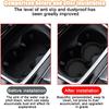 Mandark 4PCS Car Cup Holder Coaster, Silicone Anti-Slip Vehicle Ert Water Bottle Mat, Automotive Interior Ulation Drink Cup Pad Decor Accessories,