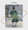 2023 Kids' Summer Sportswear: Boys' Korean Style Short-Sleeved Top & Wide-Leg Shorts Set
