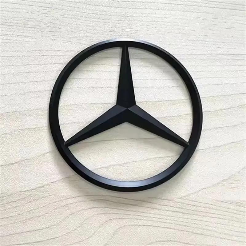 AABGY1 9cm ABS Car Rear Decal Trunk Emblem Sticker S320 W164 W203 W204 W168 C180 E320 A200 CLA CLK CLS ML for Mercedes Benz