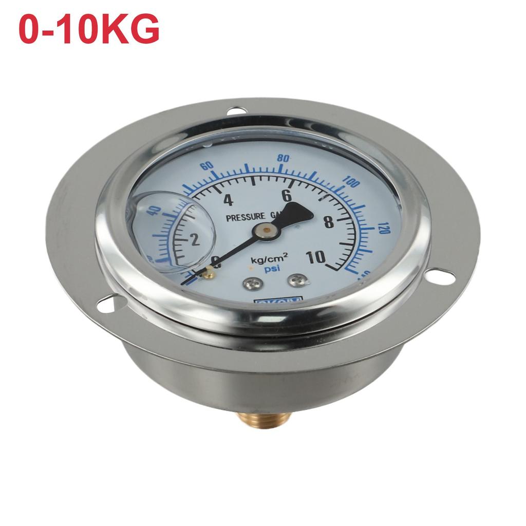 For YN60ZT Hydraulic Pressure Gauge with Flanged Connection for Easy Install