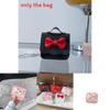 Small Princess Fashion Butterfly Bow Girl Mini Crossbody Bag With Pu Material For Toddler Daily Use