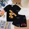 Tom and Jerry T-shirt Shorts Set Cute Cartoon Printed Casual Wear Fashion Summer Boys Girls Clothes Birthday Gift Tops Sportwear