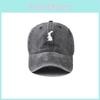 Cotton Rabbit Embroidery Baseball Cap Adjustable Strap Vintage Style Street