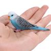 Plastic Bird Figurines Educational Parrot Ornament Creative Simulated Budgie Parrot  Party