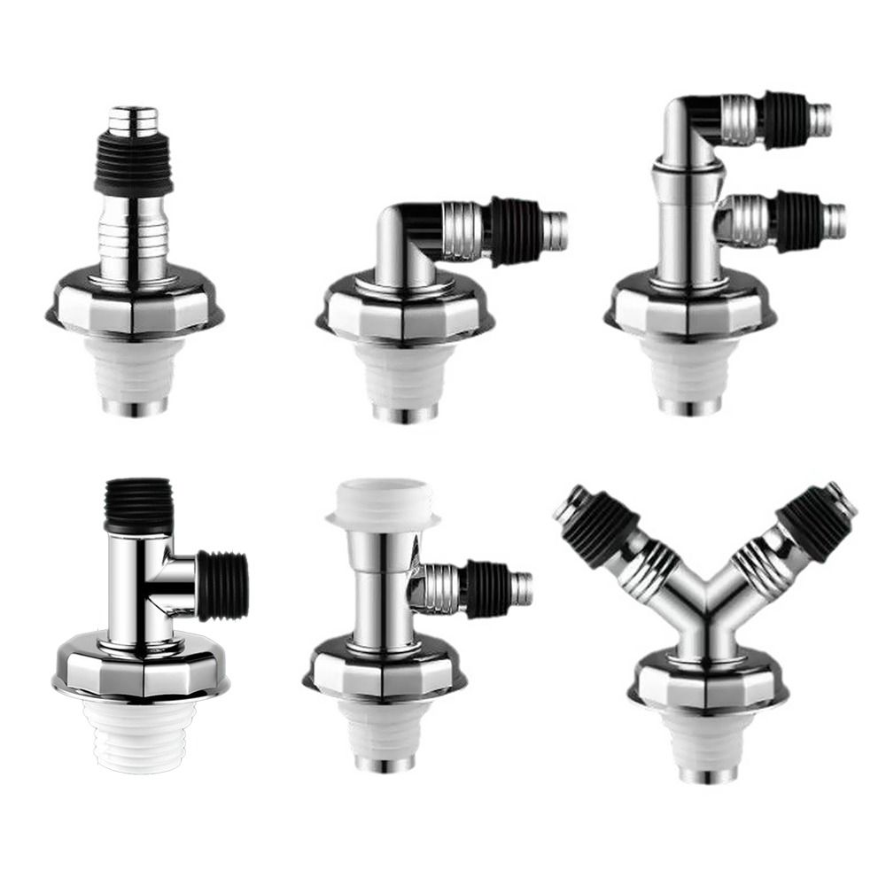 Geruchshemmender Spülbecken-Abflussrohr-Adapter Dichtring Multifunktionaler Geschirrspüler-Wasserrohrverbinder Küchenspüle Abflussrohr-Abzweiger