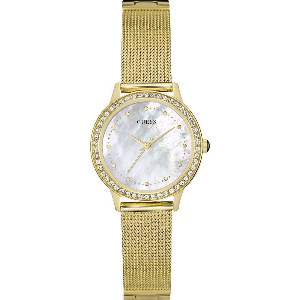 GUESS Chelsea Gold Stainless Steel Ladies Quartz Watch W0647L3 золотой