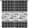 Tribal Geometric Pattern Curtains,Traditional Southwestern Style Aztec Window Treatments for Bedroom Living Room,Minimalist