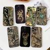 D-Deer Hunting Camo Phone Case For iPhone 17,16,15,14,13,12,11 X XR Plus,Soft Silicone Black Cover