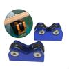 2 Pieces Billiard Cue Straightness Checker Parts Snooker Club Roller Detector