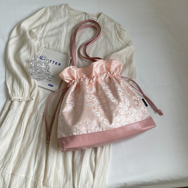 Женская сумка для покупок на шнурке — фото 9