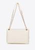 Sac bandoulière tissé pour femme Wittchen avec chaîne, blanc cassé, polypropylène blanc cassé
