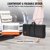 Portable Tradeshow Podium Table, 51.18" X 18.31" X 37.4", Display Exhibition Counter Stand Booth Fair with Wall, Foldable Promotion Retail Bar Table