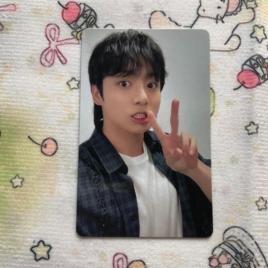 [USED] BTS Jungkook JK GOLDEN Purchase Bonus JPFC Fan Club Trading Card