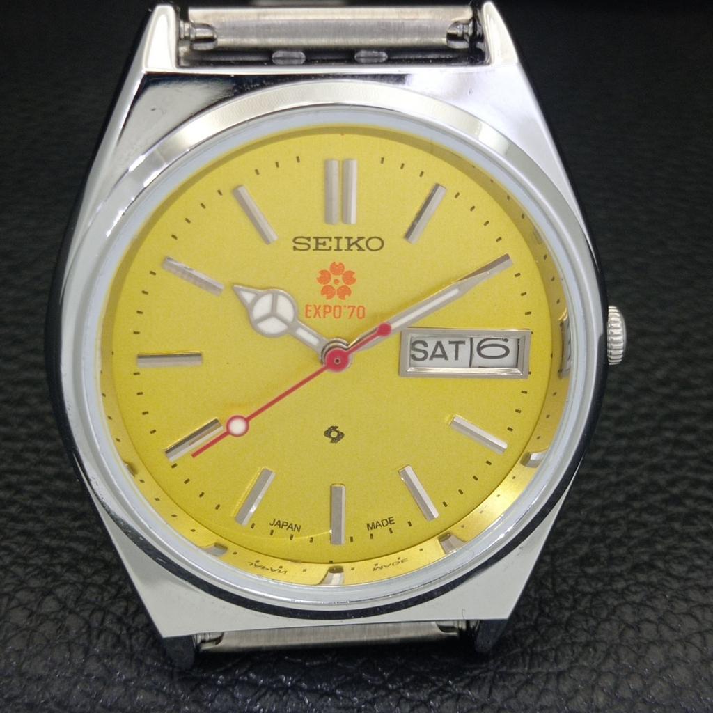 REFURBISHED VINTAGE SEIKO EXPO 70 AUTOMATIC 6309A JAPAN MENS WATCH A441812-1 Sk-a441812
