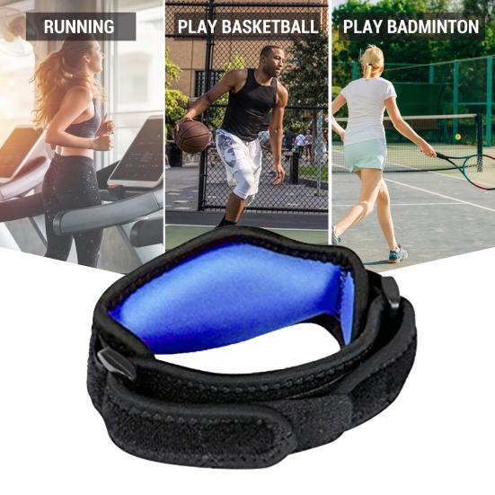 Women Men Tennis Elbow Brace Elbow Strap with Sponge Liner Pad Professional Tendonitis Arm Band Sports Forearm Support
