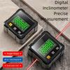 Lasers Angles Gauge with Four Side Magnets and USB Rechargeable Battery for Hands Frees Operation in Construction Site