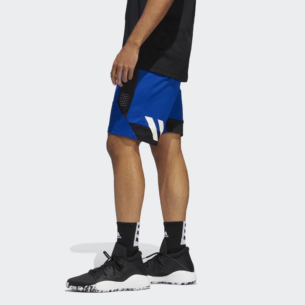 Adidas C365 Color Block Loose Basketball Shorts Men Shorts College-Blue ED8414