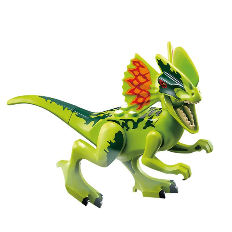 Fierbinte! Jucării cu dinozaur Lego Jurassic World Bloc de construcție a dinozaurului Jucărie educațională asamblată pentru cadouri pentru copii