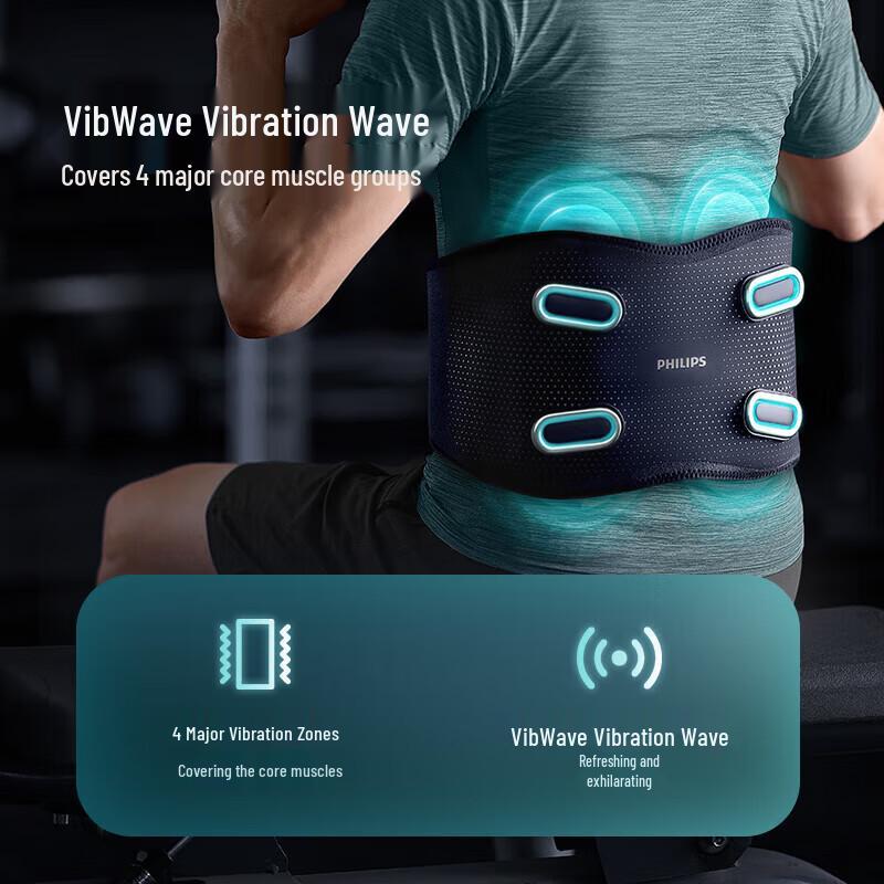 Philips Wireless Lumbar Massager with Hot & Cold Compress