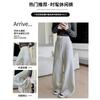 Women's High Waist Drawstring Wide Leg Sweatpants Casual Loose Trousers with Pockets