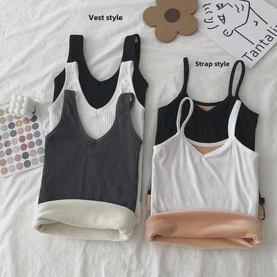 Women's Thermal Plush Tank Top - Body Shaping, Autumn/Winter Collection