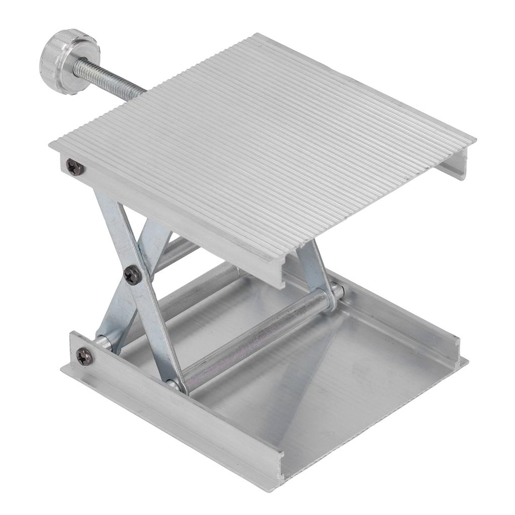 Laboratory Lifting Platform 90x90mm Height Adjustable Measuring Tool Manual Lift Platform