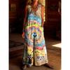 2026 Women's Vintage Summer Cotton and Linen Button Pocket Comfortable Sleeveless Casual One-piece Wide Leg Jumpsuit