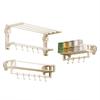 Miflame Suction Cup Wall-Mounted Bathroom Towel Rack
