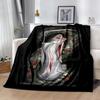 Gothic Style Blanket Ultra-Soft Great for Couch Livingroom Sofa Four Seasons Universal Warmthful Decor Birthday Christmas Gift Blanket