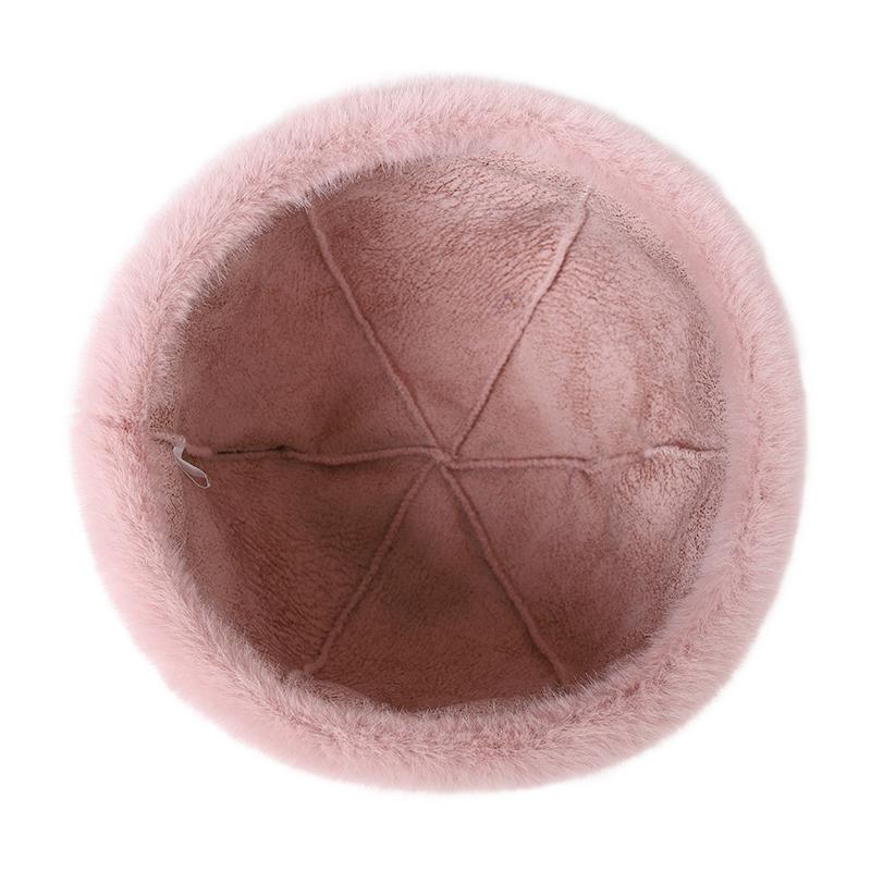 7-15 Years Old Kids Thick Soft Warm Thermal Daily Use Party Travel Bear Ear Faux Fur Beanie Hat