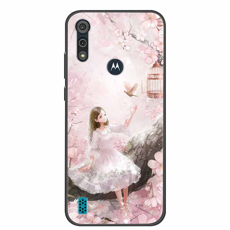 Phone Case for Motorola Moto E6i / E6s 2020 Shockproof Soft Silicone TPU Back Cover for Moto E6s 2020 E 6S 6i Cases Marble Print