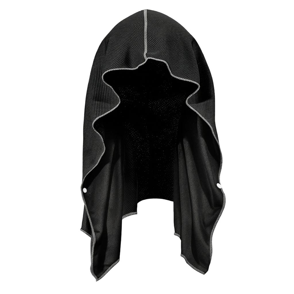 U-Shaped Cooling Hooded Towel Lightweight Quick-Dry Fabric Breathable Design for Outdoor Sports and Travel Use