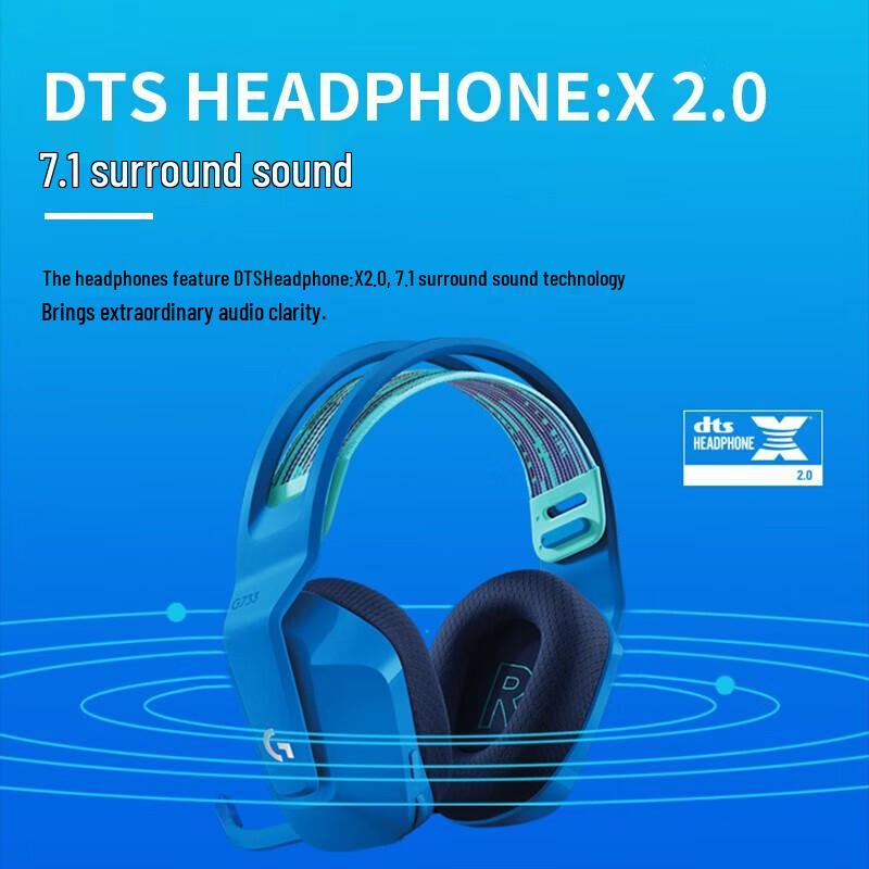 Logitech G733 LIGHTSPEED Wireless RGB Gaming Headset