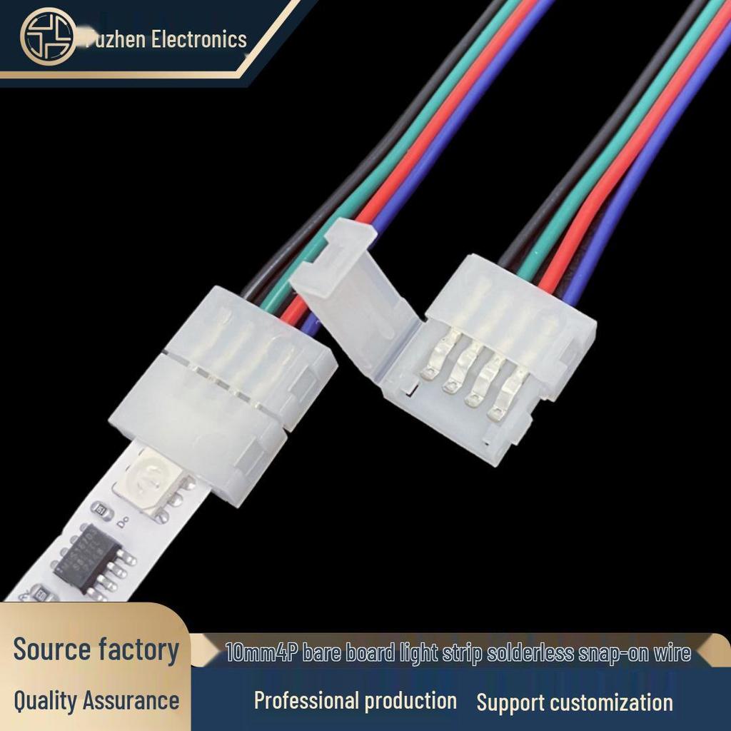 Lötfreier 8mm 2-Pin LED-Streifenlicht-Verbinder