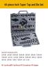 High-Speed Steel Taps & Dies Set: 5, 6, 7, 9-Piece with Tap Wrench and Threading Drill Bits.
