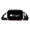 Champion Polyvinyl Chloride Crossbody Bag Medium Unisex Black U3AACPU10