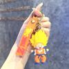 Dragon Ball Z Goku 3D Figure Keychain - Anime Bag Charm & Key Ring, Ideal Gift for Fans & Kids