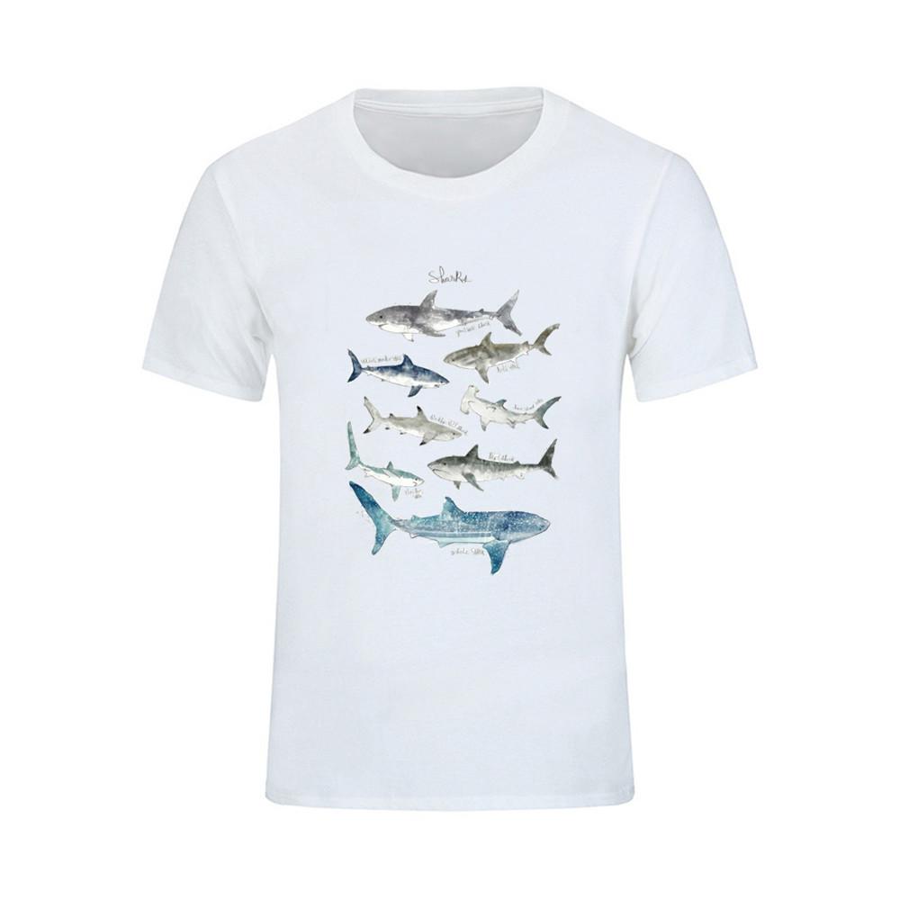 Футболка Sharks Diver Tee Divinger Dive Смішний подарунок на день народження для нього, чоловіків, дорослих